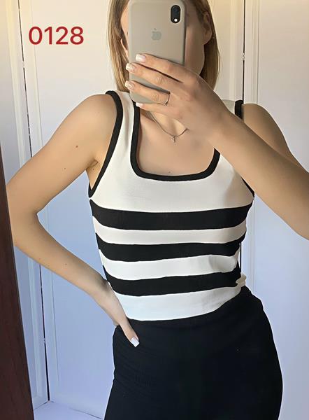 Майка FSN (42-46) 0128 white-black (лето)
