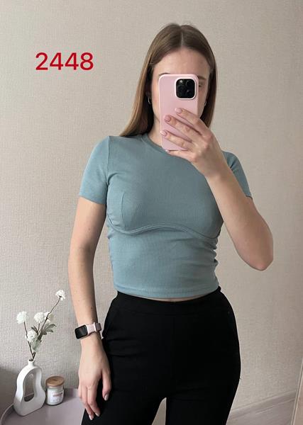 Топ FSN (42-46) 2448-1 l.blue (лето)