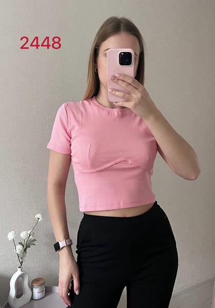 Топ FSN (42-46) 2448 pink (лето)