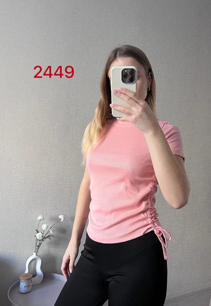 Футболка FSN (42-46) 2449 pink (лето)