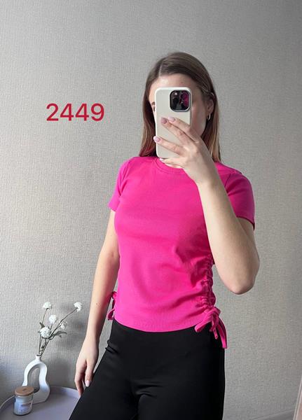 Футболка FSN (42-46) 2449 crimson (лето)