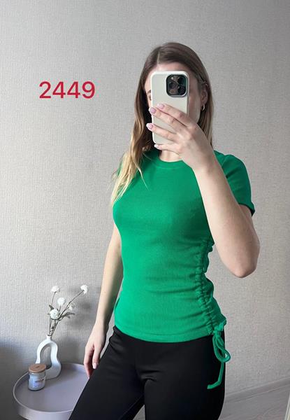 Футболка FSN (42-46) 2449 green (лето)