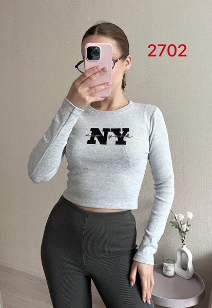 Свитер FSN (42-46) 2702 l.grey (деми)