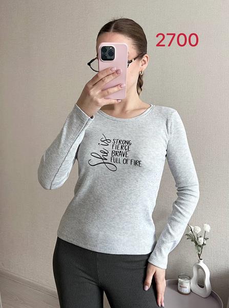 Свитер FSN (42-46) 2700 l.grey (деми)