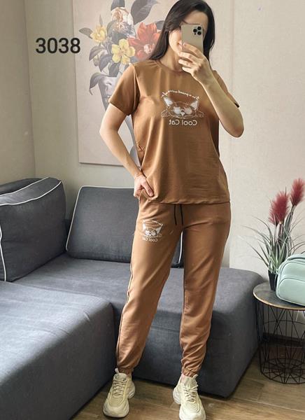 Костюм FSN (42-48) 3038 brown (лето)