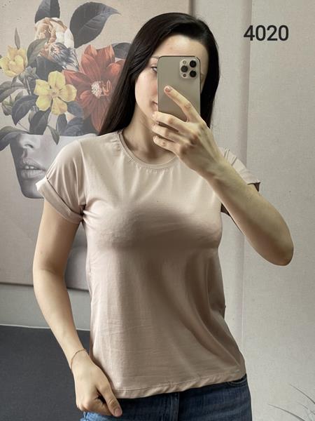 Футболка FSN (42-46) 4020 beige (лето)