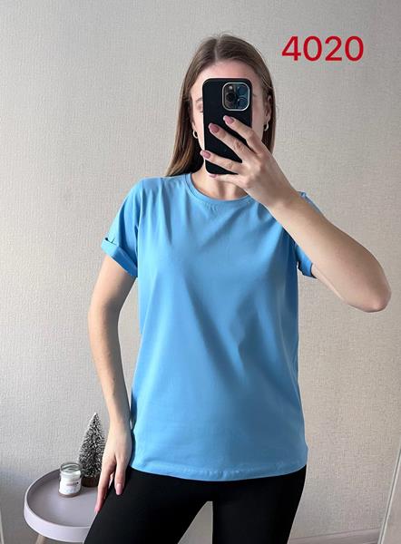 Футболка FSN (42-46) 4020 l.blue (лето)