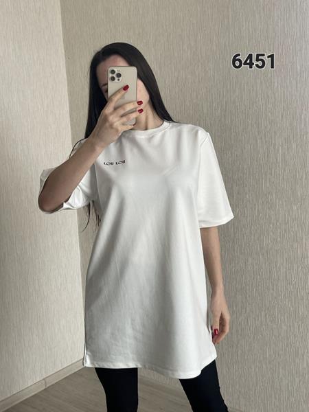 Туника FSN (44-48) 6451 white (лето)