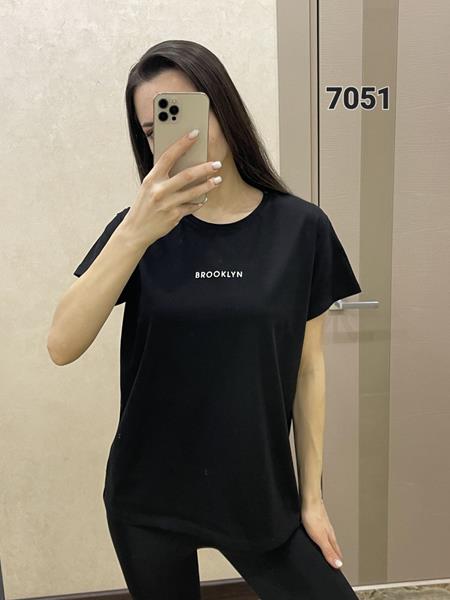 Футболка FSN (46-52) 7051 black (лето)