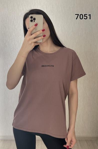 Футболка FSN (46-52) 7051 brown (лето)