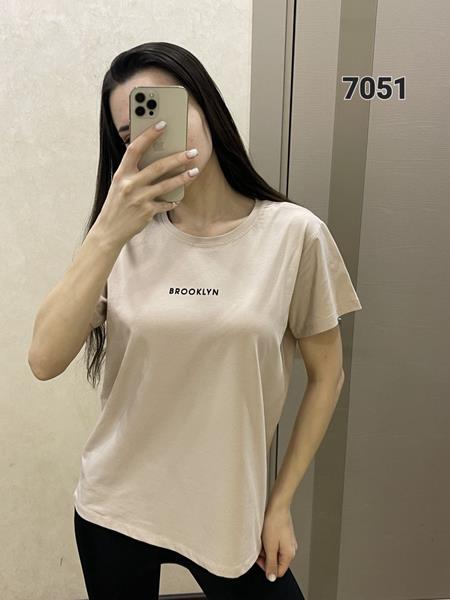 Футболка FSN (46-52) 7051 l.beige (лето)