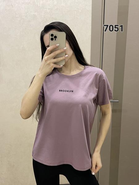 Футболка FSN (46-52) 7051 lilac (лето)