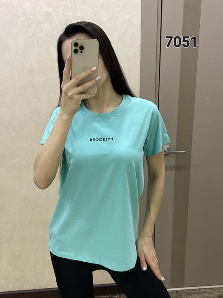 Футболка FSN (46-52) 7051-1 l.blue (лето)