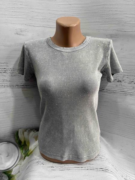 Футболка New Season (S-L) 8492 grey (лето)