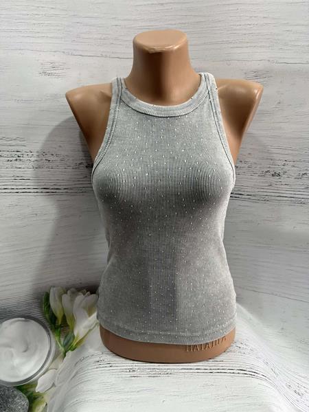 Майка New Season (S-L) 8493 grey (лето)