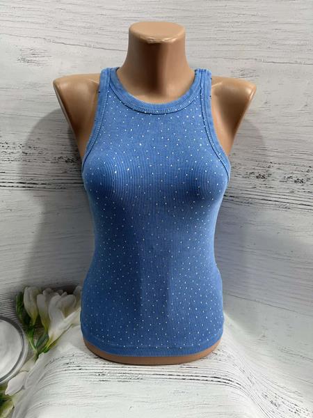 Майка New Season (S-L) 8495 blue (лето)