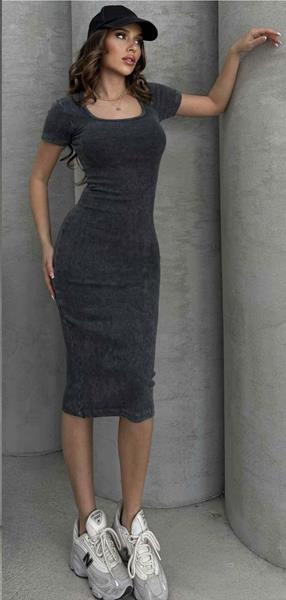 Платье New Season (S-L) 8504 d.grey (лето)