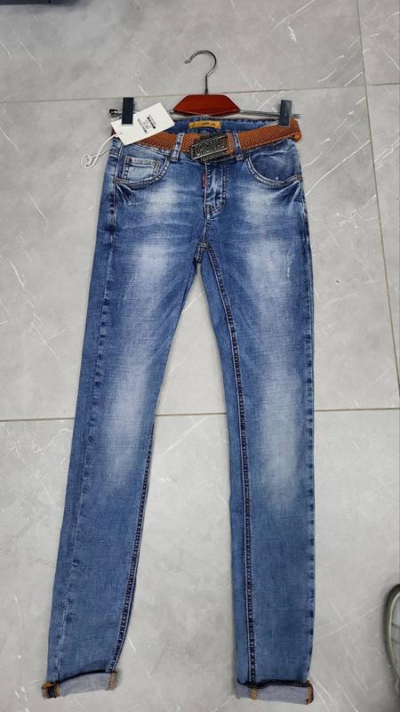 Джинсы DKNSEL (25-30) 96392 blue (деми)