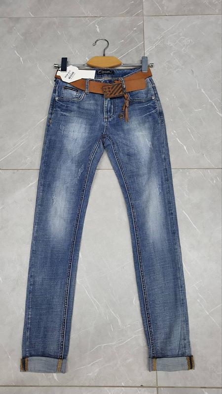 Джинсы DKNSEL (25-30) 6059 blue (деми)