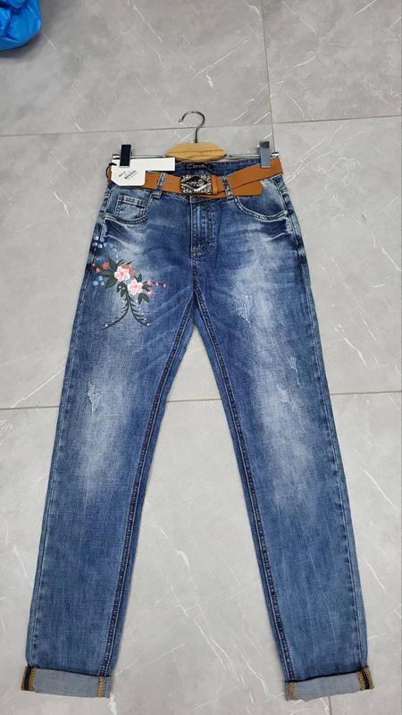 Джинсы DKNSEL (25-30) 6053 blue (деми)
