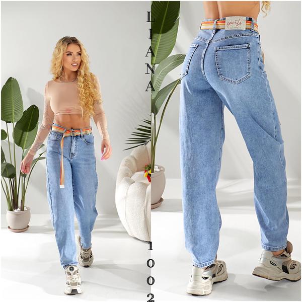 Джинсы Liana Denim (25-30) 1-002 l.blue (деми)