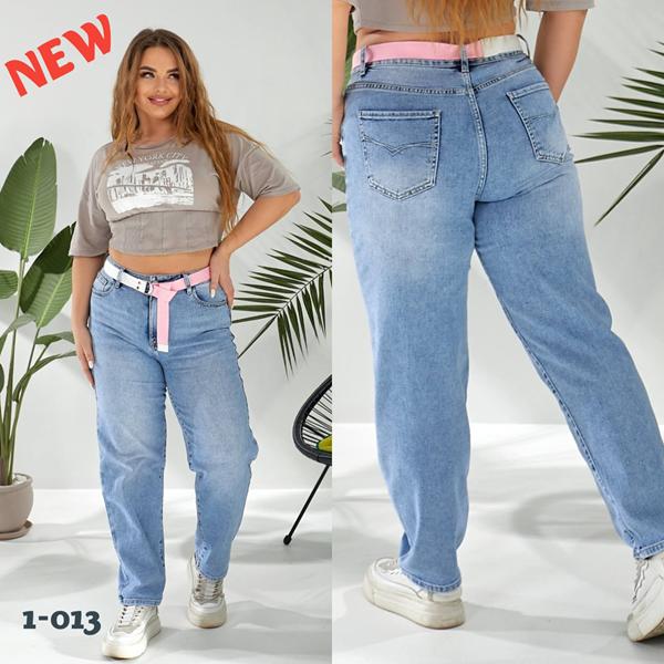 Джинсы Liana Denim (30-36) 1-013 l.blue (деми)