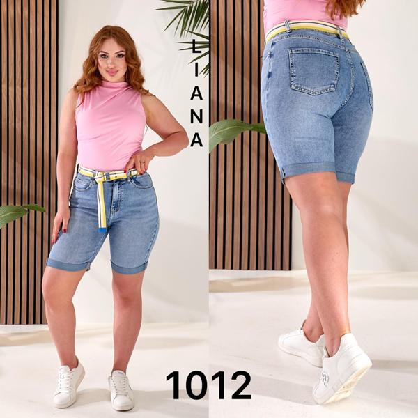 Шорты Liana Denim (28-33) 1012-1 l.blue (лето)