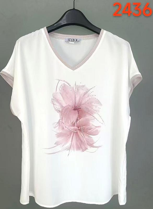 Футболка LIDA (52-62) 2436 white (лето)