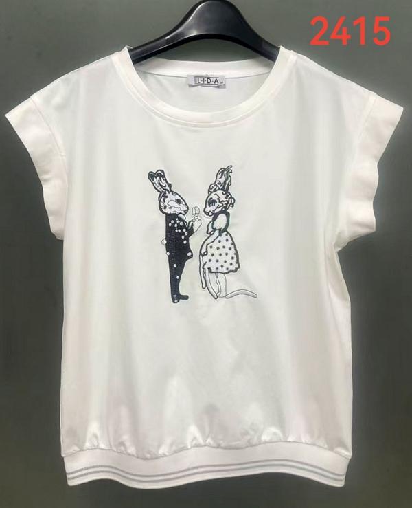 Футболка LIDA (52-62) 2415 white (лето)