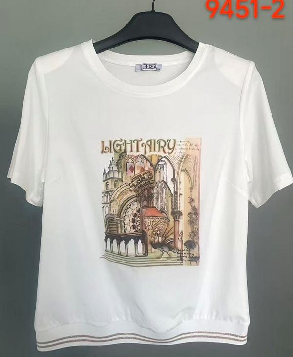 Футболка LIDA (52-62) 9451-2 white (лето)