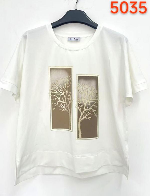 Футболка LIDA (52-62) 5035 white (лето)