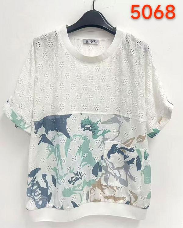 Футболка LIDA (52-62) 5068 white (лето)