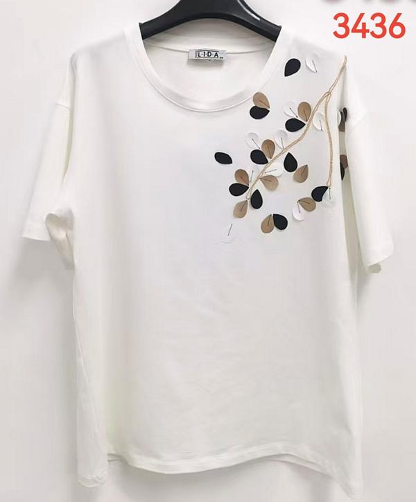 Футболка LIDA (52-62) 3436 white (лето)