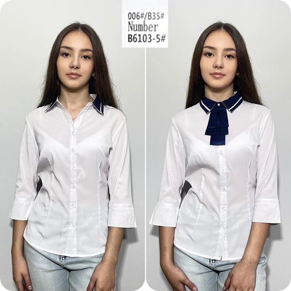 Рубашка Loyard (S-2XL) B6103-5 white (деми)