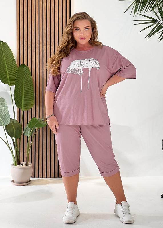 Костюм OSKA (50-56) 6050 pink (лето)