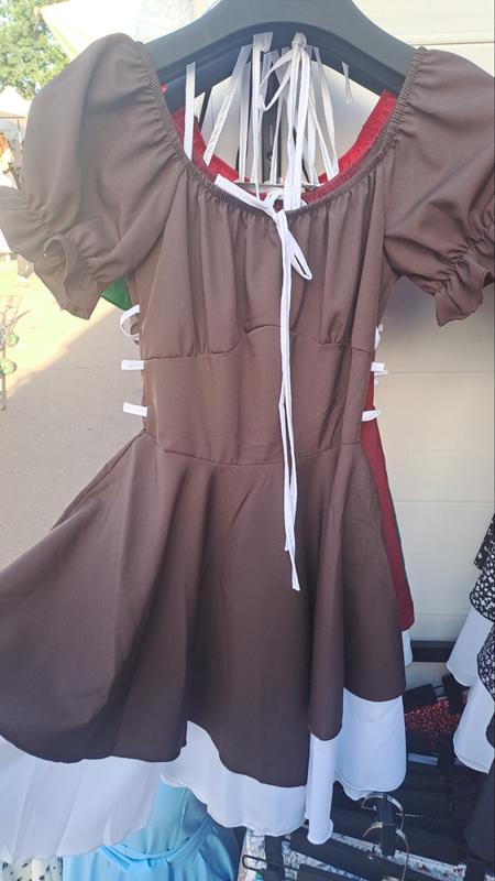 Платье Subdive (XS-L) 0978 brown (лето)