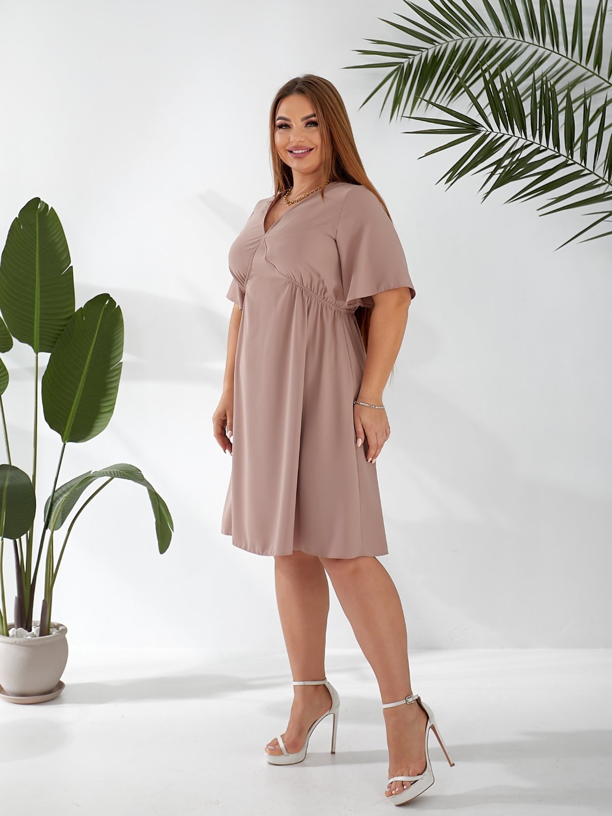 Платье Latoria (42-50) 706 nude (лето)