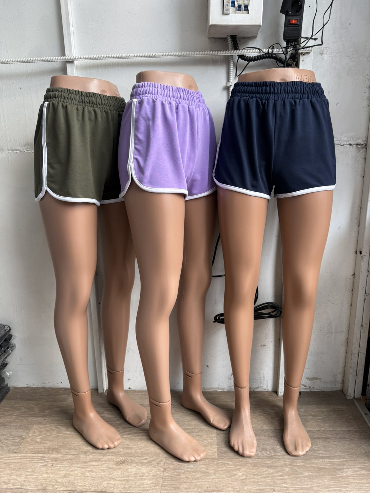 Шорты MSO (42-48) 1614 khaki (лето)
