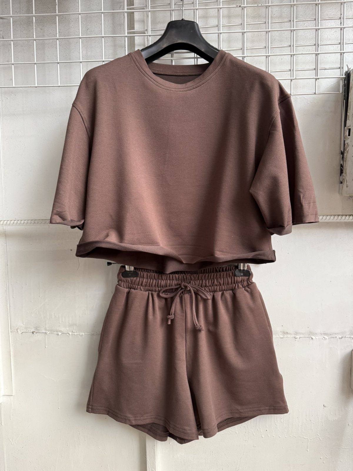 Костюм MSO (S-XL) 1249 brown (лето)