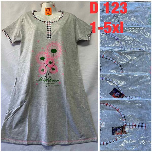 Ночнушка HomeWear (48-58) D123 mix (лето)