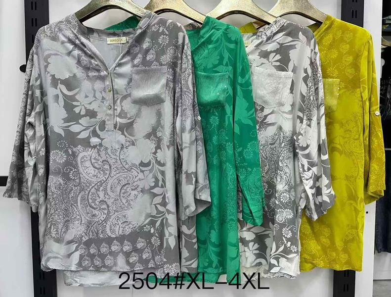 Блузка Even&Efair (XL-4XL) 2504 mix (лето)