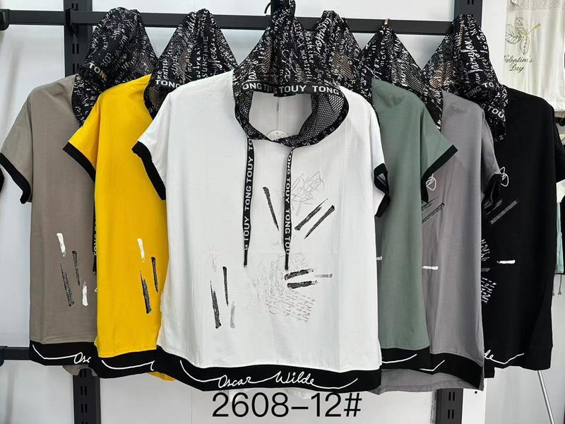 Футболка Even&Efair (XL-4XL) 2608-12 mix (лето)