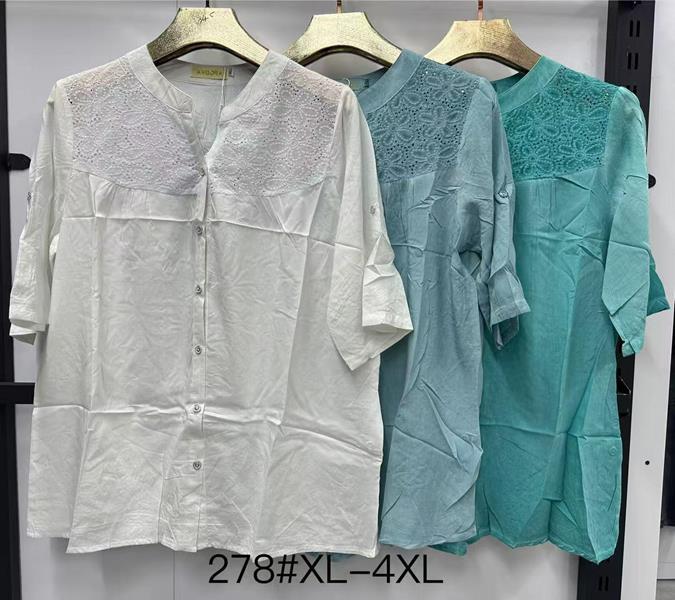 Рубашка Even&Efair (XL-4XL) 278 mix (лето)