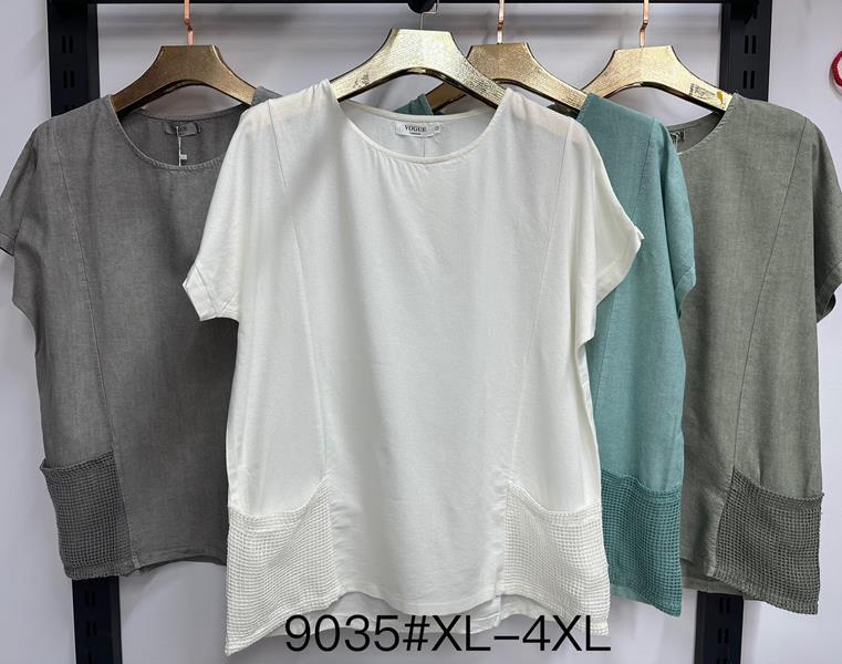 Футболка Even&Efair (XL-4XL) 9035 mix (лето)