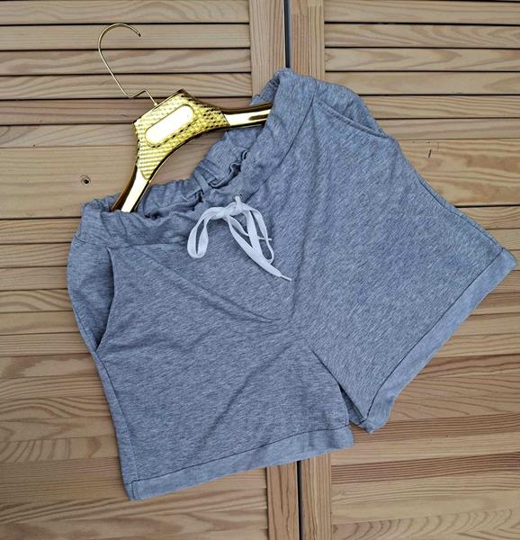 Шорты Sport style (2XL-5XL) 0620 l.grey (лето)
