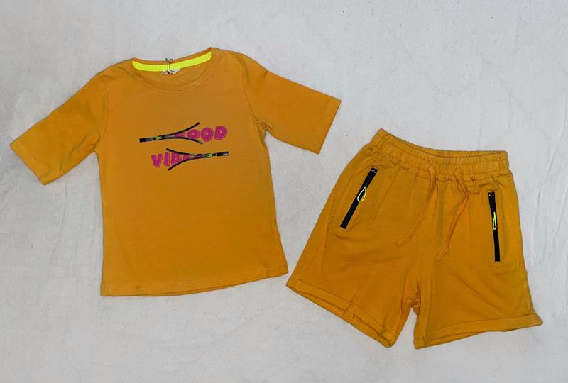 Костюм Baby Boom (7-10) 1056 yellow (лето)