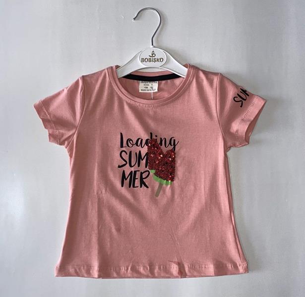 Футболка Baby Boom (1-4) 1060 pink (лето)