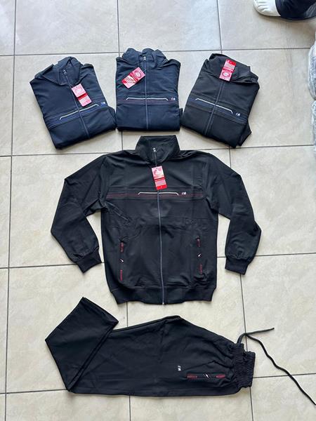 Костюм спорт Ckas Benno (S-2XL) CB61 black-blue (деми)
