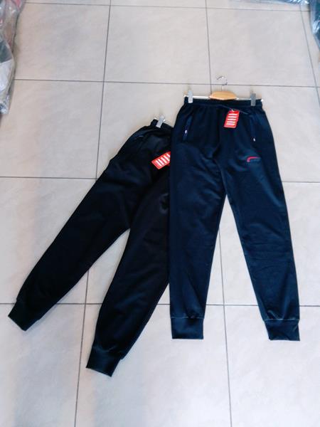 Штаны спорт Ckas Benno (L-2XL) CB77 black (деми)