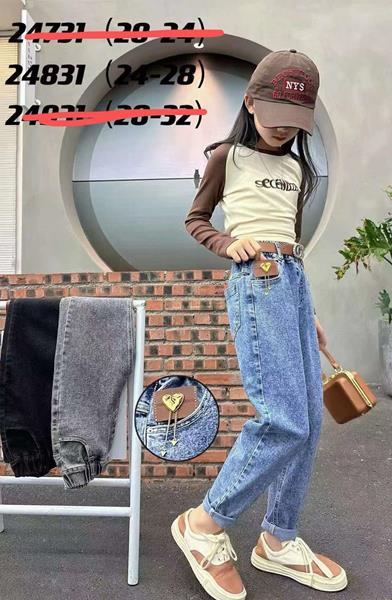 Джинсы Фунтик (6-10) 24831 grey (деми)